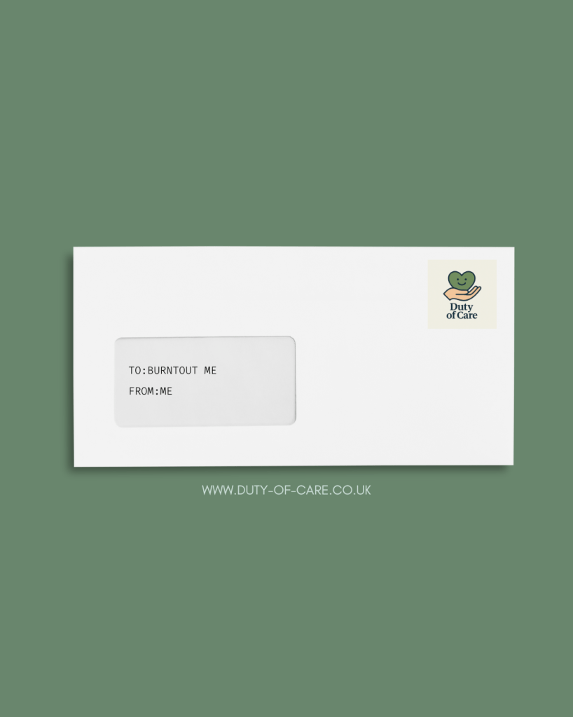 Good thanks, you? A letter to me, from…&nbsp;me.